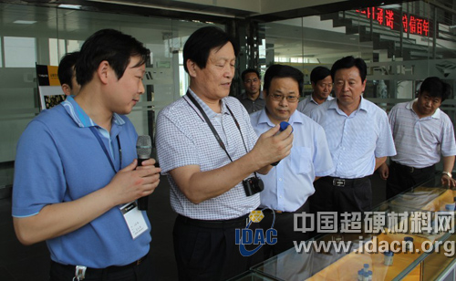國家住建部司長(zhǎng)李兵弟蒞臨惠豐金剛石調(diào)研