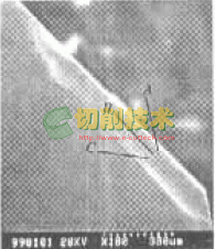 PCBN刀具的磨損機理和干切削GCr15時的磨損與壽命