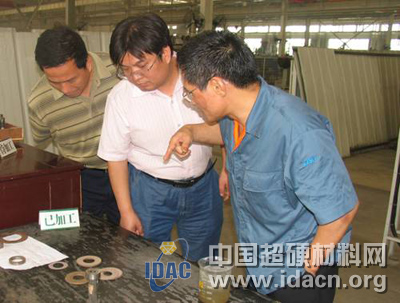 中國機床工具工業協會毛予鋒副秘書長一行到超硬材料分會調研考察