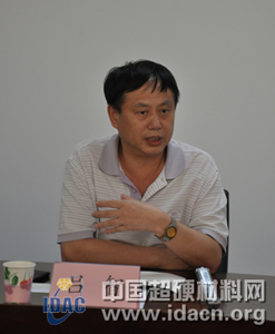 科技部調(diào)研組超硬材料產(chǎn)業(yè)發(fā)展座談會代表發(fā)言摘要