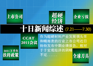 本網(wǎng)十日新聞綜述（7.21——7.30）