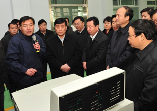 商丘市市長余學友蒞臨惠豐金剛石指導工作