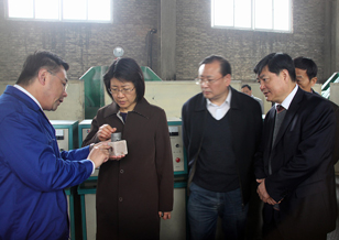 三門峽市長趙海燕一行蒞臨金渠集團(tuán)調(diào)研