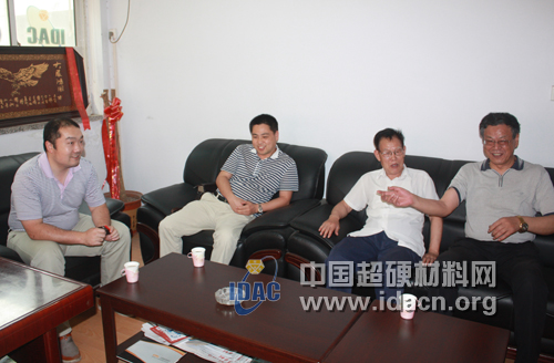 長沙興大磨料磨具公司到訪中國超硬網