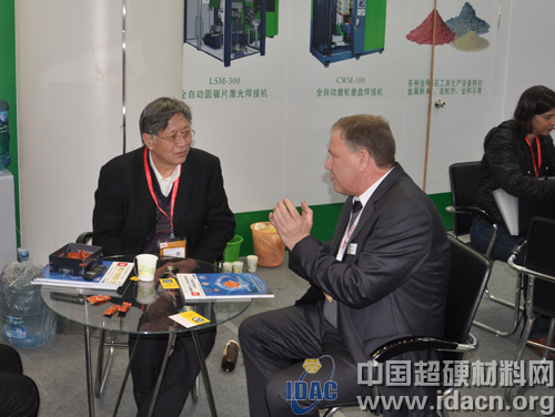 超硬協會秘書長李志宏走訪部分參展企業
