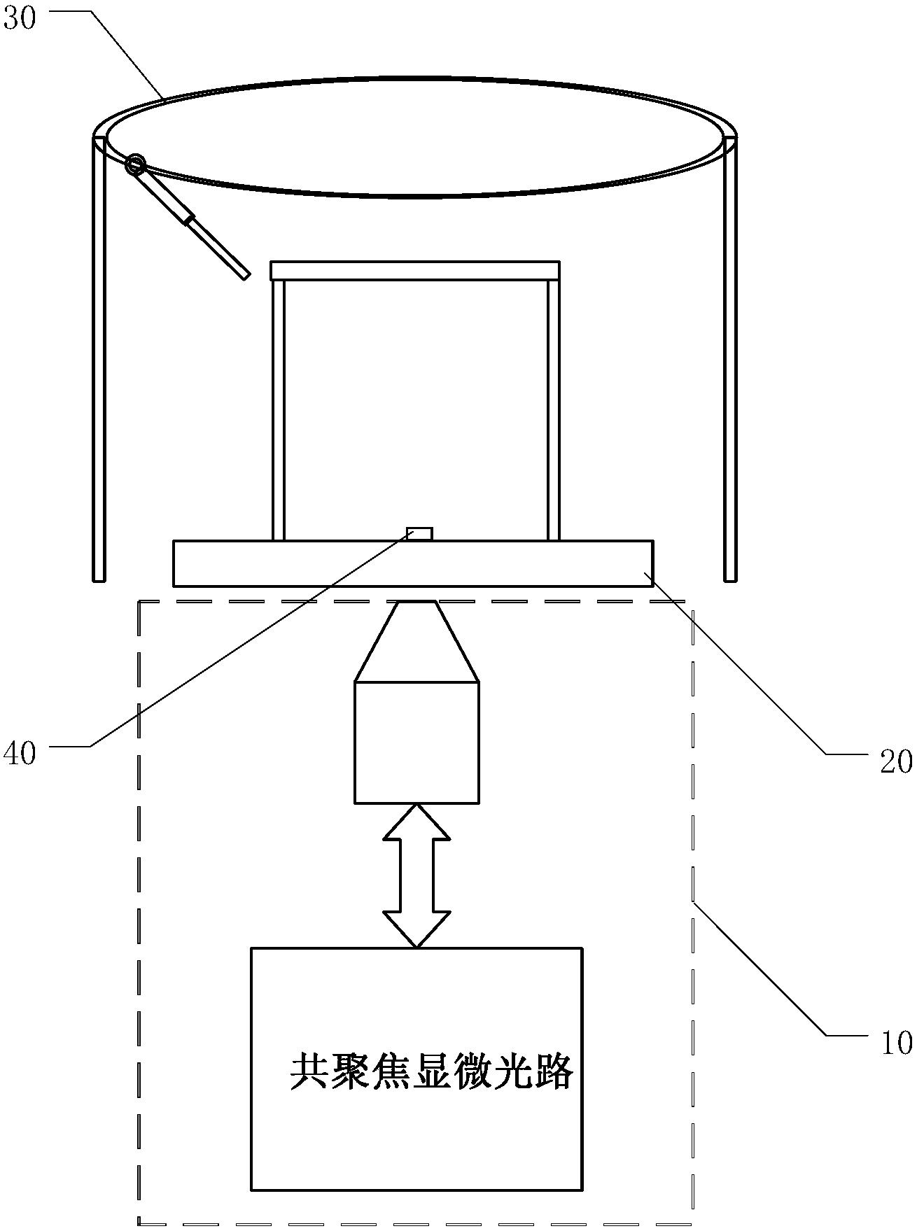 一種基于金剛石NV色心的微波磁場測量系統