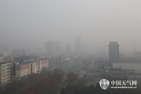 霧霾面積已覆蓋142萬平方公里國土 今晚起將持續加重