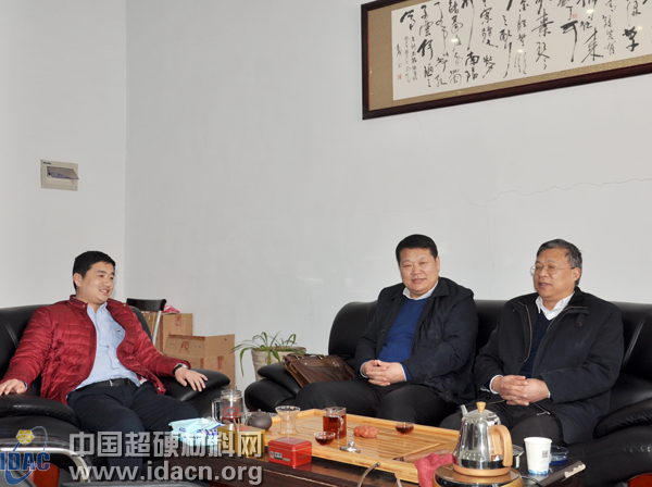 黃河旋風王裕昌博士、孟為民部長做客中國超硬材料網