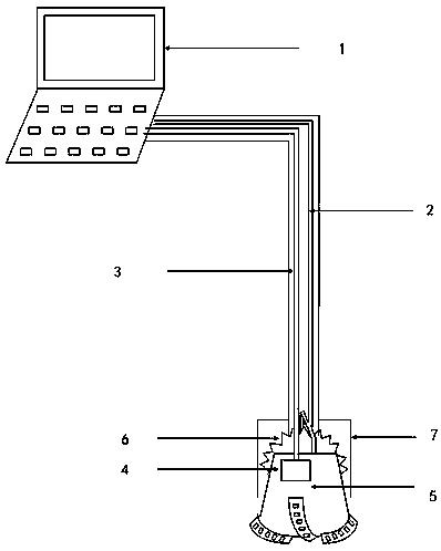 具備巖石薄片鑒定功能的石油勘探用鉆井鉆頭
