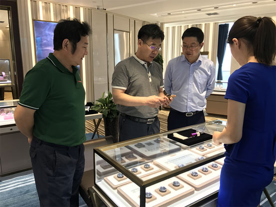 全國人大常委張濤一行蒞臨華晶公司考察座談