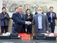 長垣經(jīng)濟技術(shù)開發(fā)區(qū)與杭州華鉆新材料科技有限公司進行超硬材料（人造金剛石）項目簽約儀式