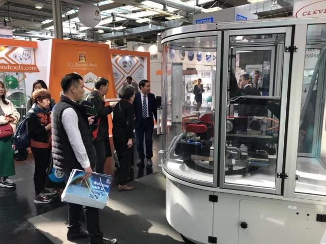 超協組織行業同仁參觀GRINDTEC展會精彩紛呈