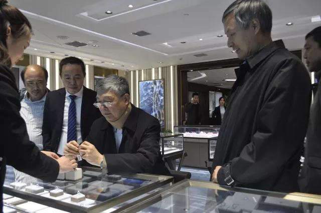 中國工程院李培根院士一行蒞臨華晶公司參觀指導