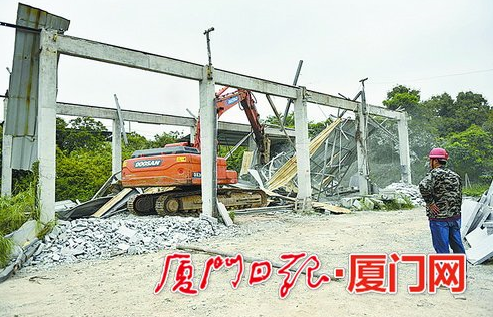 廈門加快小石材加工綜合整治工作進程