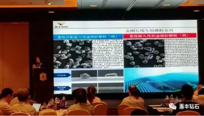惠豐鉆石參加2019中國金剛石線切產(chǎn)業(yè)鏈研討會