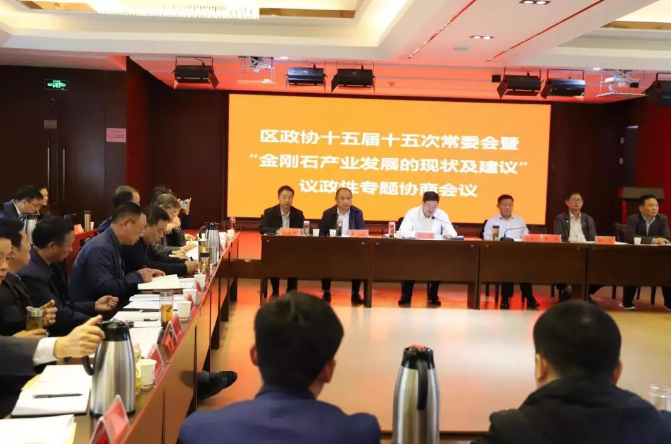 亳州譙城區政協為金剛石產業建諍言出實招