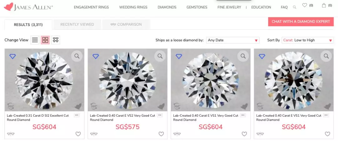 培育鉆石珠寶發展如火如荼 Signet開始線下店鋪大力鋪貨