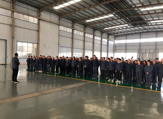 黃河旋風超硬刀具事業部舉行沖刺目標動員誓師大會