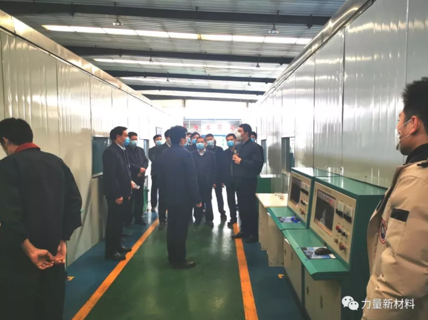 商丘市市長張建慧、市委書記王占營先后到訪力量鉆石督導和調研新冠疫情防控和復產復工情況 
