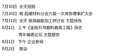 關于召開2020極端磨削加工技術研討會的通知