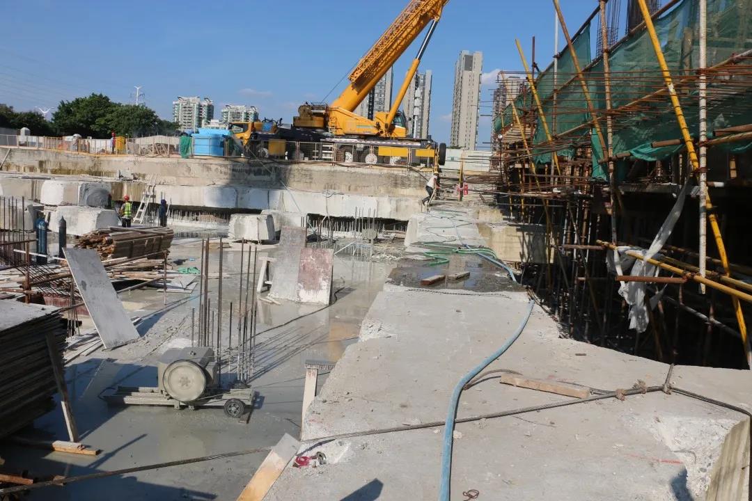 “奔朗超級切割王”助力陳村地標性建筑建設