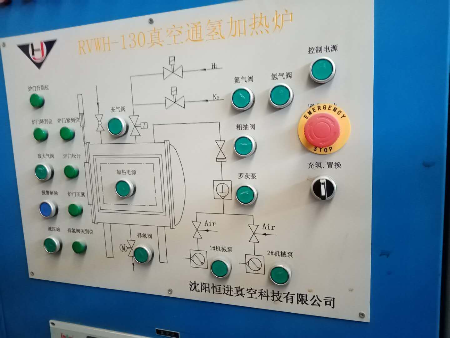 供應(yīng)真空通氫加熱爐