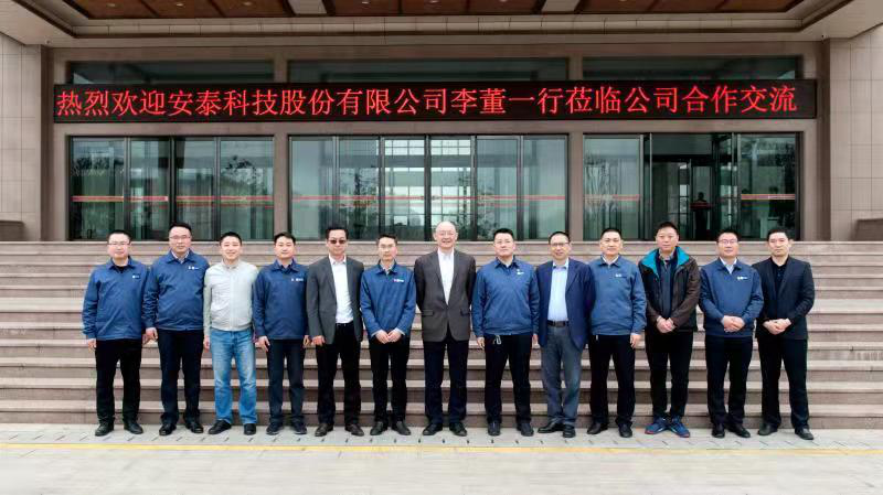 安泰科技董事長(zhǎng)李軍風(fēng)帶隊(duì)走訪和考察超硬材料行業(yè)