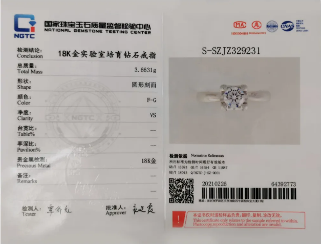 培育鉆石鑒定證書有哪些？