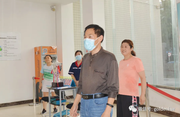 金海威：加強安全生產 “乒”出精彩火花