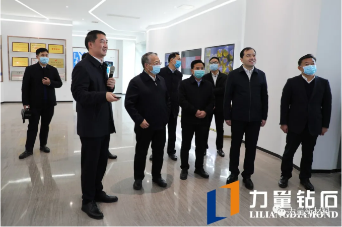 商丘市委書記李國勝蒞臨力量鉆石調研