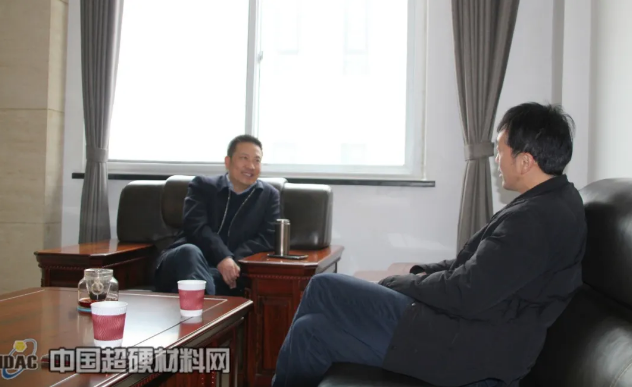 中國超硬材料網一行走訪鄭州宏拓精密工具