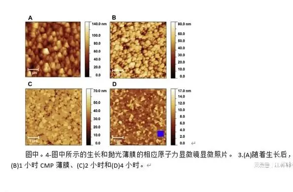 關(guān)于薄膜金剛石的化學(xué)機(jī)械拋光的研究報告