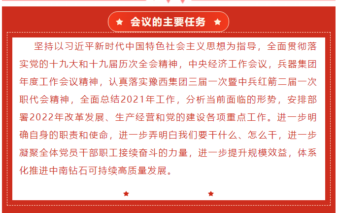 中南鉆石公司召開三屆二次職工暨會員代表大會