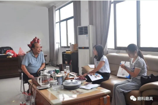 中國磨料磨具網走訪宇海剛玉 助力開新篇謀新局