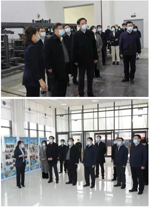 張志軍同志看望慰問超硬材料國家重點實驗室劉冰冰教授