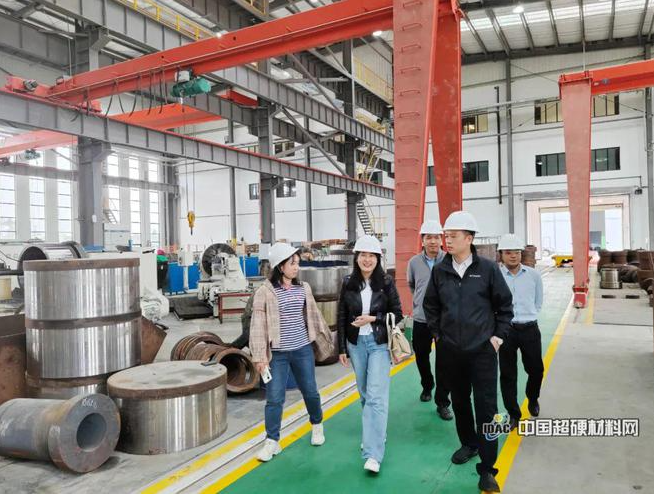 中國超硬材料網一行走訪桂林超硬材料行業企業