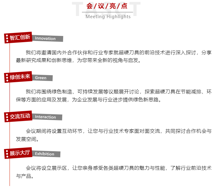 丨活動預告丨鄭鉆第十二屆超硬刀具技術(shù)與應(yīng)用研討會——智匯創(chuàng)新 綠創(chuàng)未來！