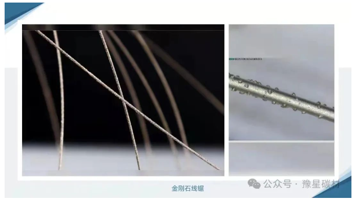 金剛石線鋸的生產以及切割對象