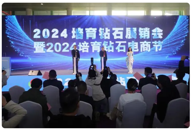 共赴鉆界盛宴！2024培育鉆石展銷會暨電商節在鄭州開幕